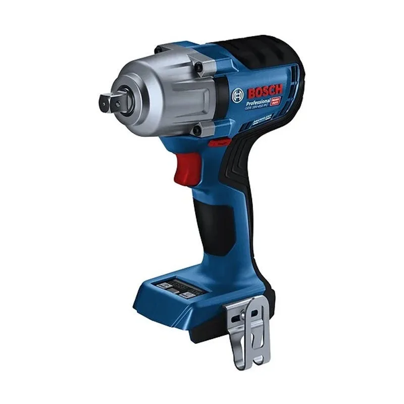 Bosch professional 18v system avvitatore a massa battente a batteria gds 18v-450 pc (coppia di serraggio di 450 nm, coppia di svitamento di 800 nm)