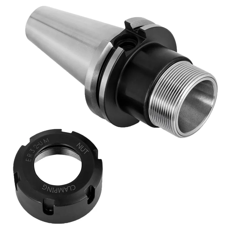 Juego de succebuy 5 pinzas,mandril cat40 er32 para máquinas de fresado y grabado cnc (cat40 er32)