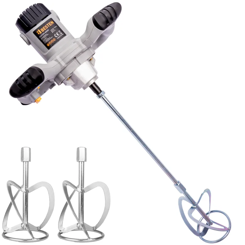 Mezclador eléctrico 1400w m14 besten be-2854 con velocidad variable y 2 varillas