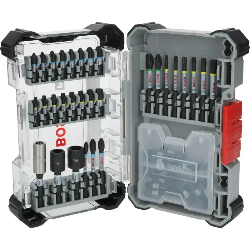 Coffret d'embouts de vissage pro impact 50 pièces - bosch - 2608521u89
