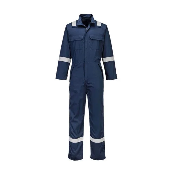 Buzo resistente a la llama y a productos químicos portwest fr513