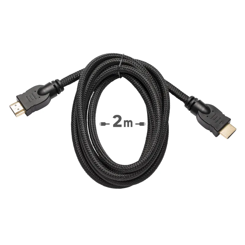 Cable hdmi 2.0 trenzado 2m lexman