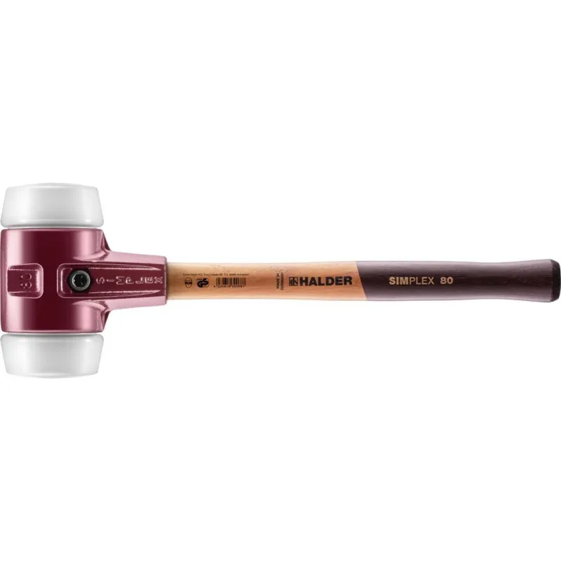 Maza de superplástico simplex ø 80 mm halder 3007.080