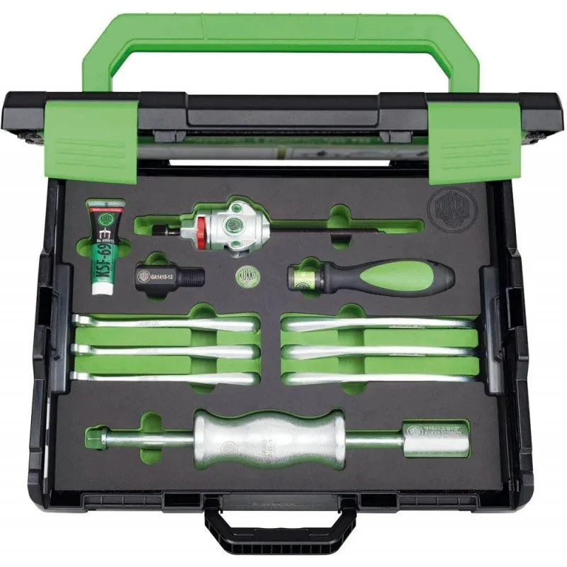 Juego extractor comb. 3 brazos con mecanismo de bloqueo kukko k-486-1-22