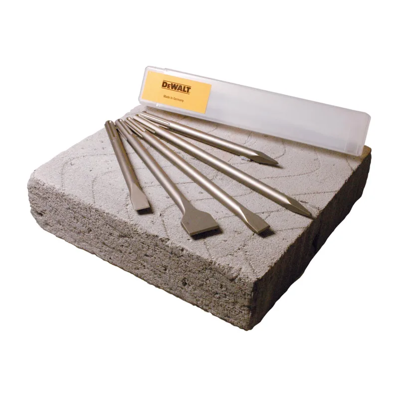 Juego cinceles sds max 5 piezas