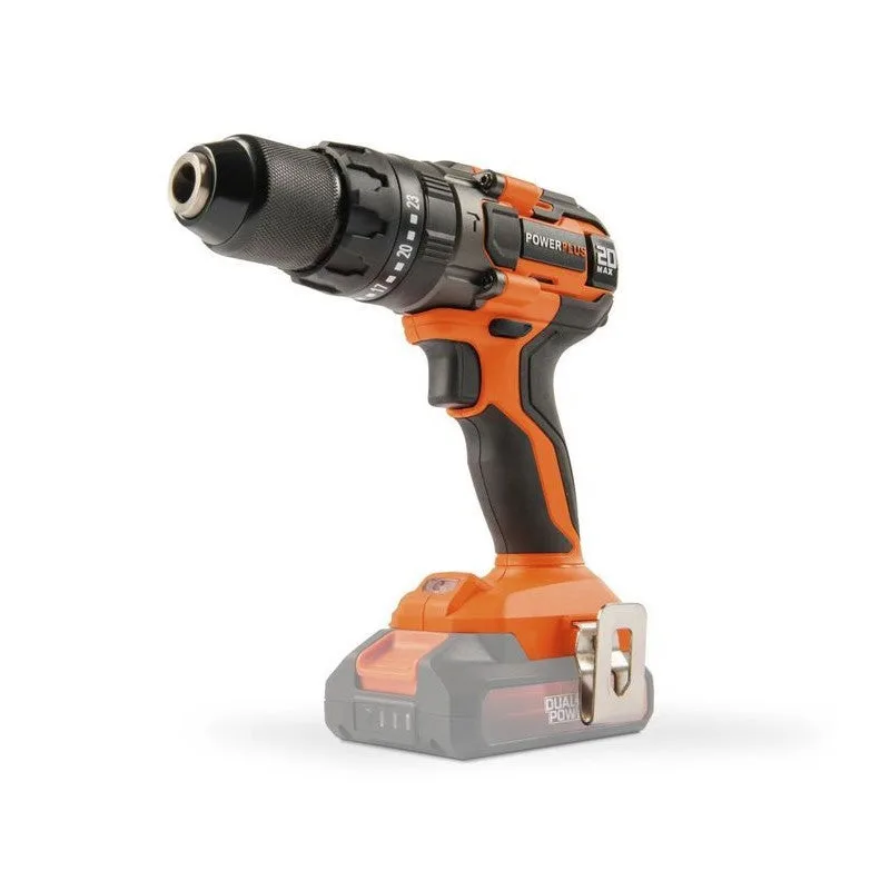 Powerplus powdp15200 taladro atornillador de impacto 20v sin batería ni cargador