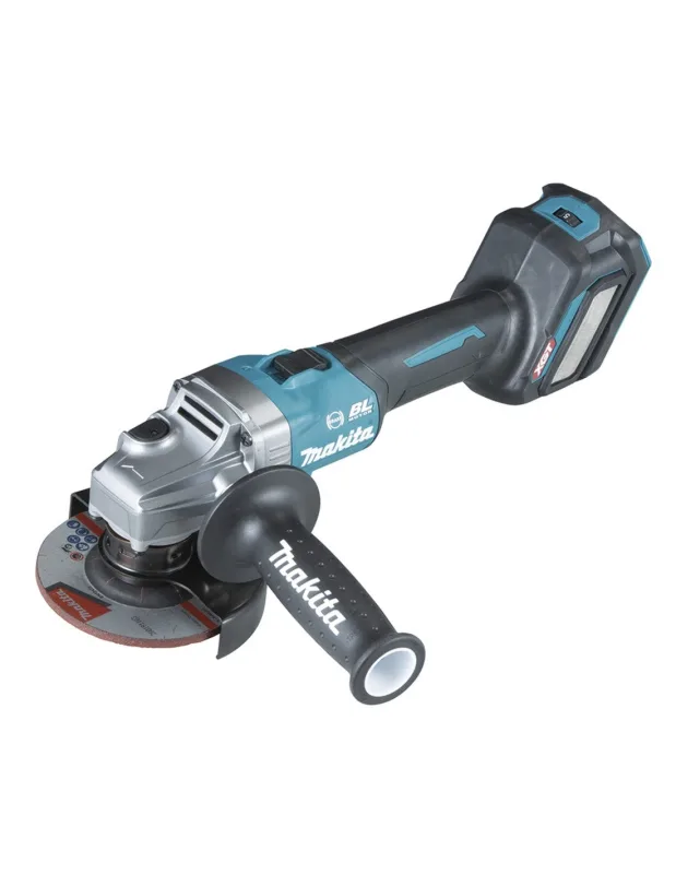 Makita ga022gz - miniamoladora motor brushless 40vmax xgt 115 mm sar freno/dial/aft/aws sin batería ni cargador