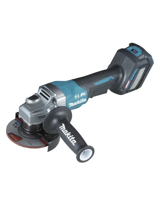 Makita ga028gz - miniamoladora motor brushless 40vmax xgt 115 mm palanca freno/dial/aft/aws sin batería ni cargador