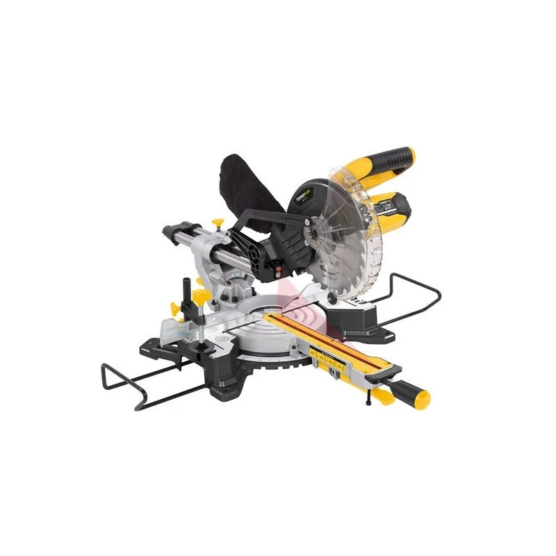 Powerplus powx075710s ingletadora telescópica 1600w-210mm