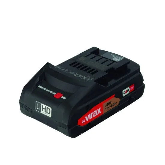 Batería 18v 4ah li-ion hd case - virax - 253541
