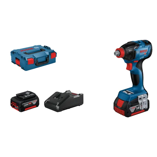 Bosch gdx 18 v-210 c click/go - 2 x 5.0 ah con cargador - 06019j0202