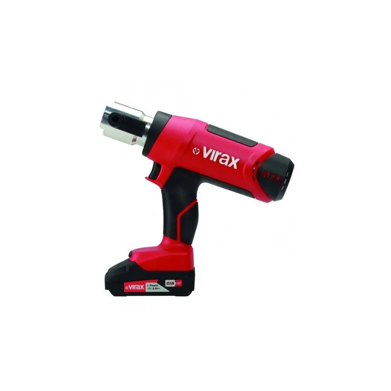 Herramienta de crimpado electromecánica viper m2x+, 2 pilas, sin portaherramientas - virax - 253550