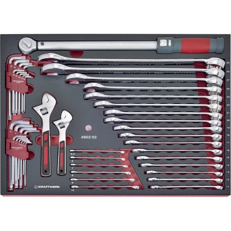 45 partes por línea conjunto de llave de eva completa | 4902-02