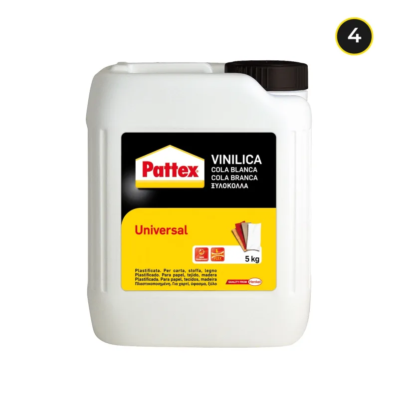 Juego de vinilo universal pattex de 4 piezas 5 kg