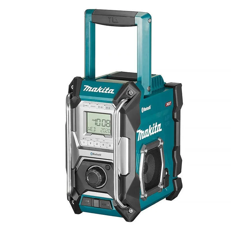 Radio de construcción makita de 12 a 40 vmax de iones de litio - sin batería ni cargador - mr002g
