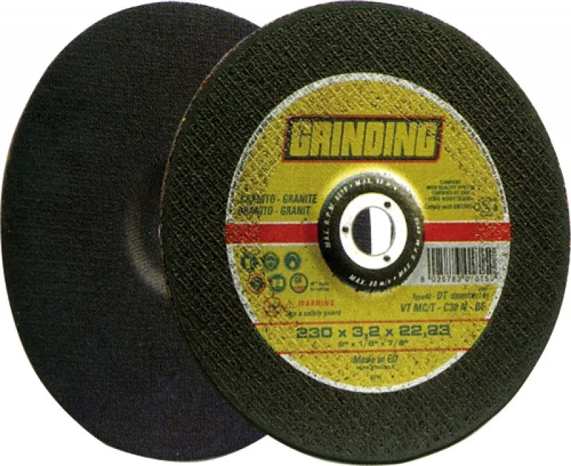 Muela abrasiva para granito ø 230 x 3,2