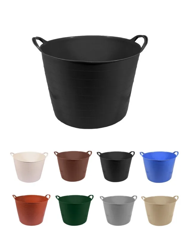 Jardin202 - espuerta de plástico | capazo agrícola | pack x20 uds (65 l)