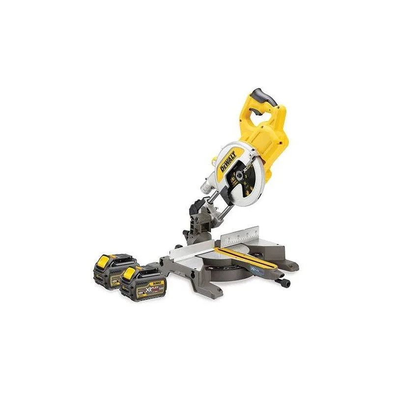 Dewalt tronzadora - flexvolt - 54 v xr 2 baterías 6.0ah, cargador - dcs777t2