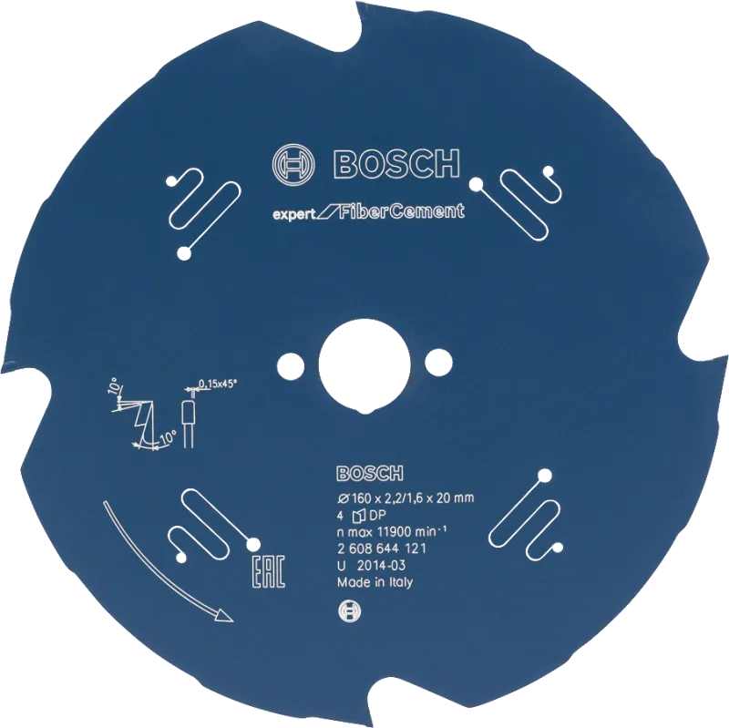 Hoja de sierra circular ex fc h. 184x30-4. 184 x 30 mm. 4