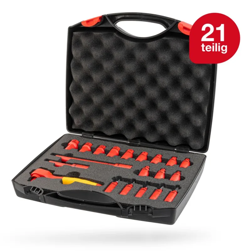 wiha 43025 - juego de llaves de carraca aisladas de 1/4 ref. 7209nk2001