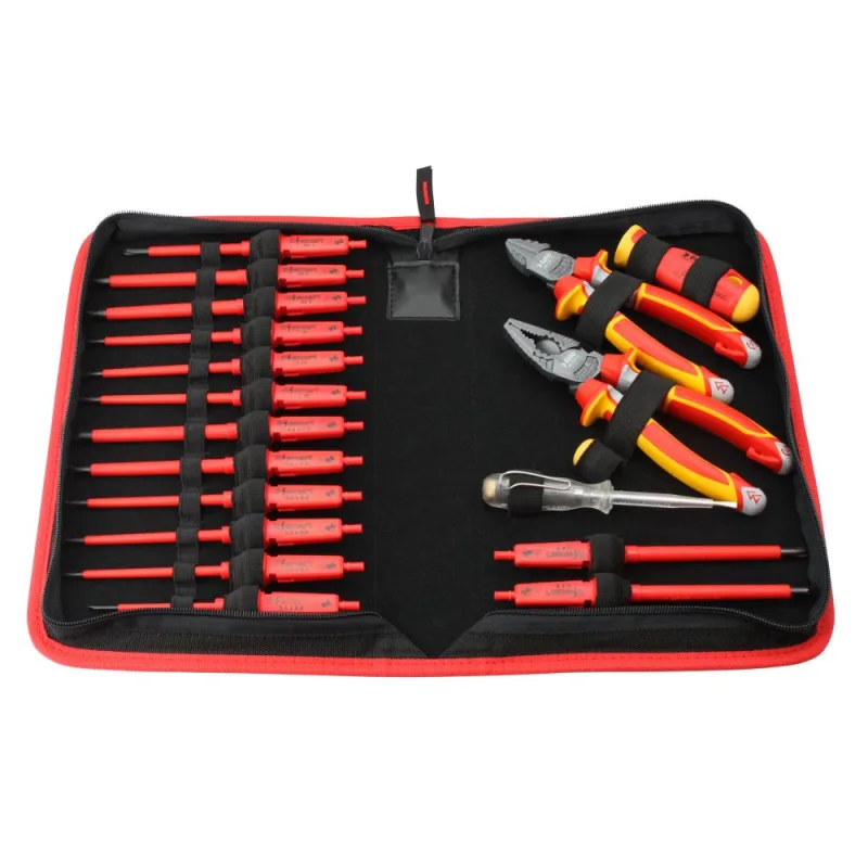 E-smart vde-aclinglingschatt vde zangen undaphasenprufer en el bolsillo 19-pc.