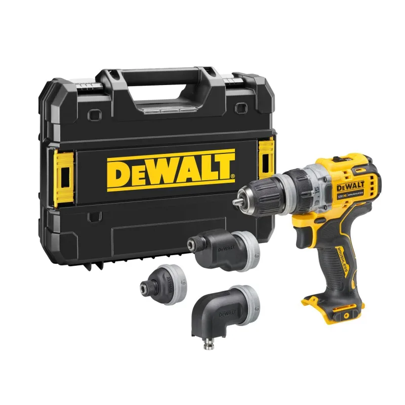 Taladro a batería dewalt 18v brushless - sin bateria - maletín tstak - dcd703nt-xj