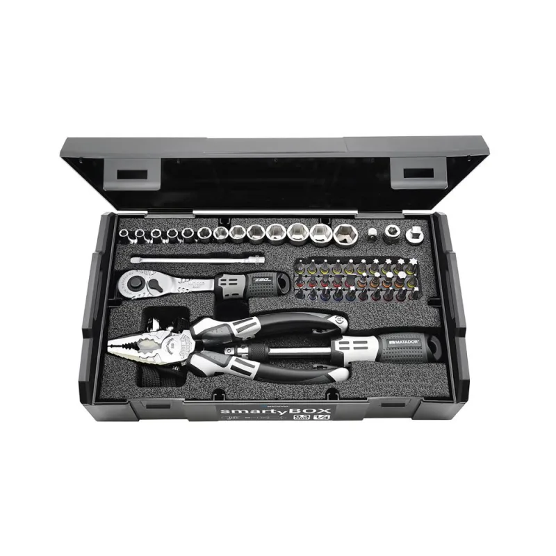 Splitter set smartybox s1, universal, 61 pcs., 1/4: 4-14 mm + set de mordida