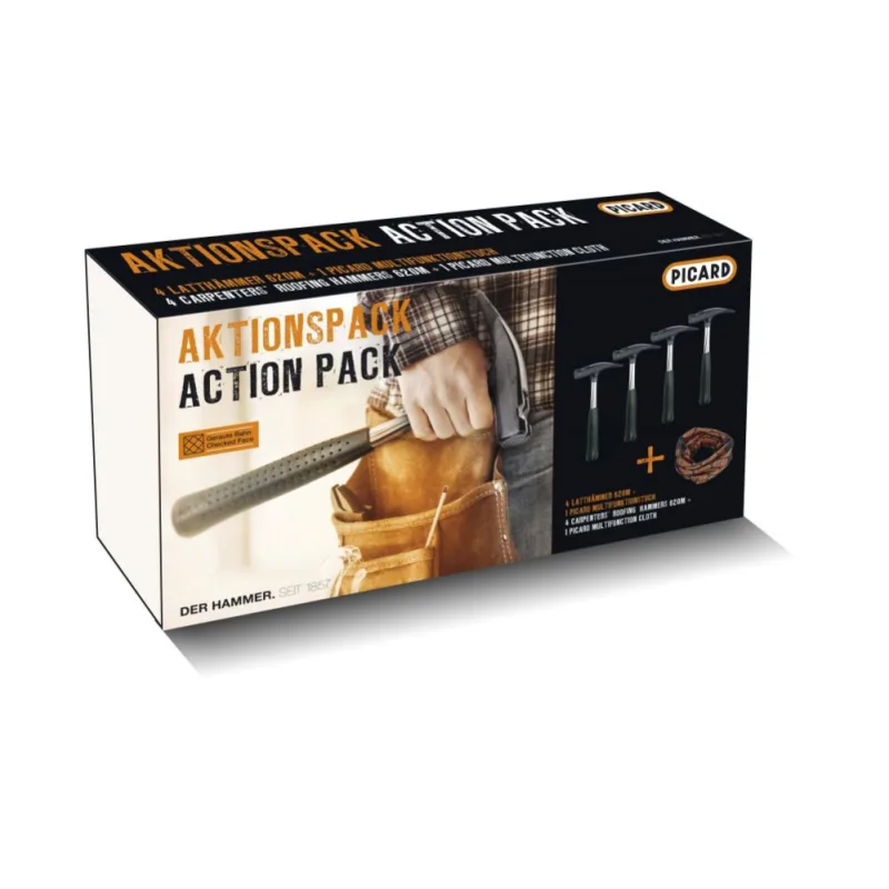 Paquete de acción latthammer no. 620m tren suave