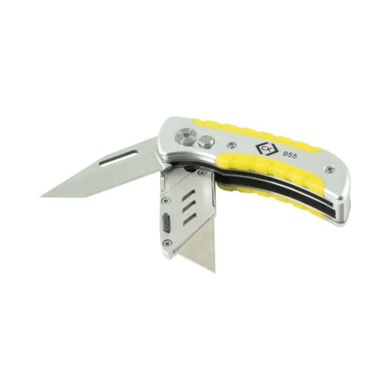 Cuchillo de corte, plegable - con 2 cuchillas | t0955