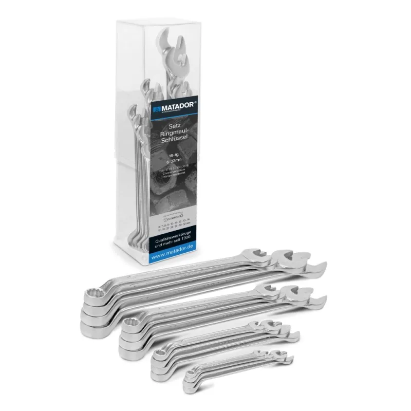 Ring mules set 16 pcs. arrancado 6 - 32 mm