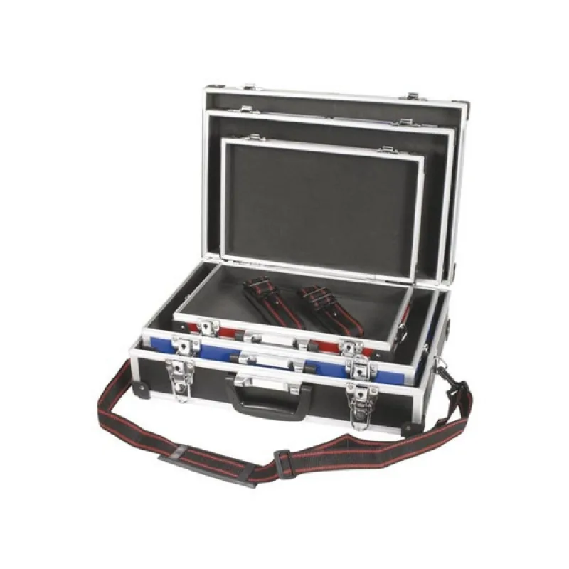 Perel jeu de 3 valises de rangement gigognes (max. 430 x 290 x 120 mm