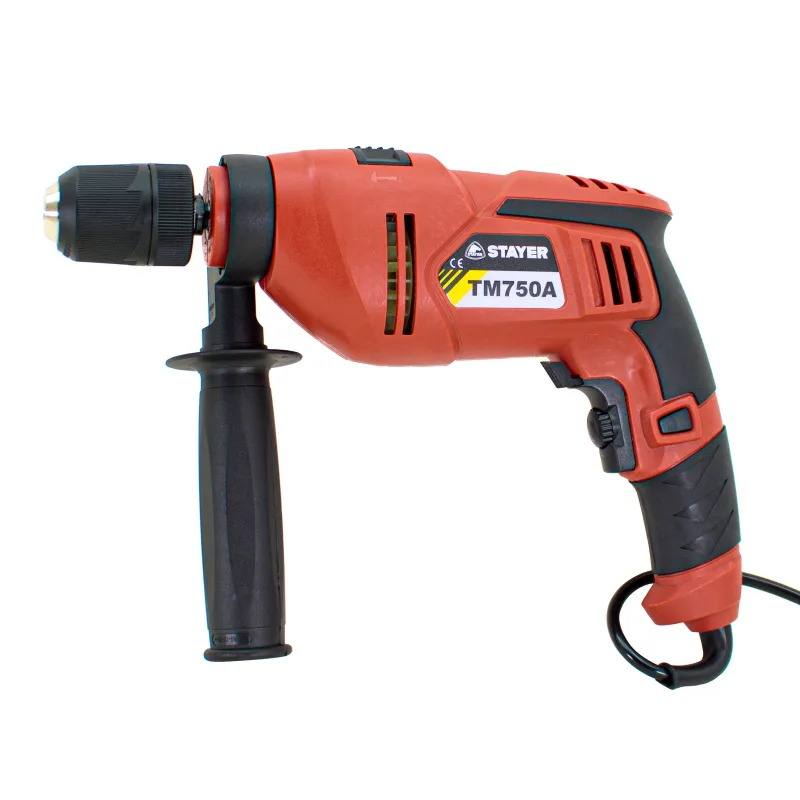 Taladro percutor tm 750 a con maletín