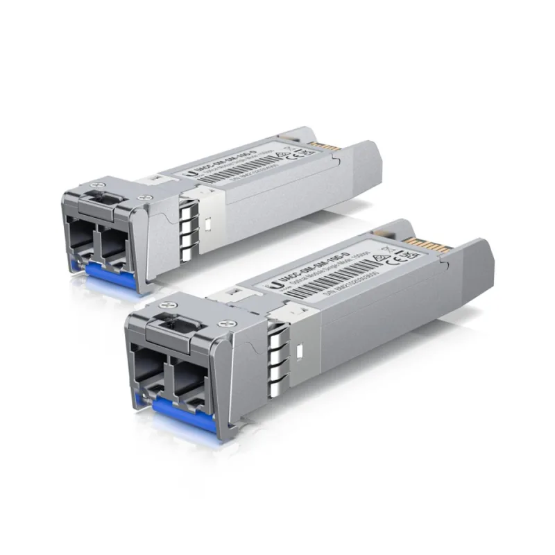 Módulo fibra sfp multimodo ubiquiti uacc-om-sm-10g-d-20 20 unidades