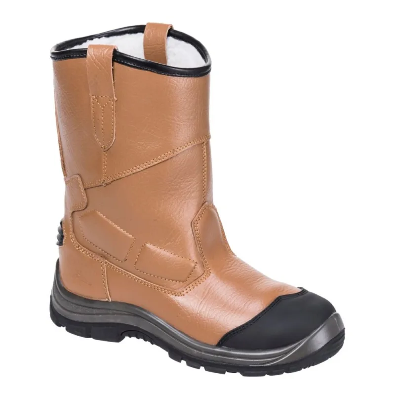 Botas de caña alta tpu anti-arañazos steelite rigger pro s3 ci hro portwest ft12