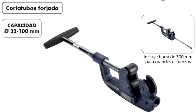 Alyco cortatubos 32-100 mm 3/4-4