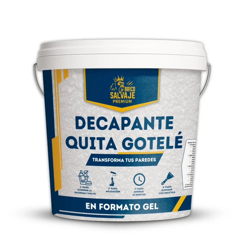 Gel decapante profesional – elimina gotelé y pintura plástica – formato ahorro 14 litros