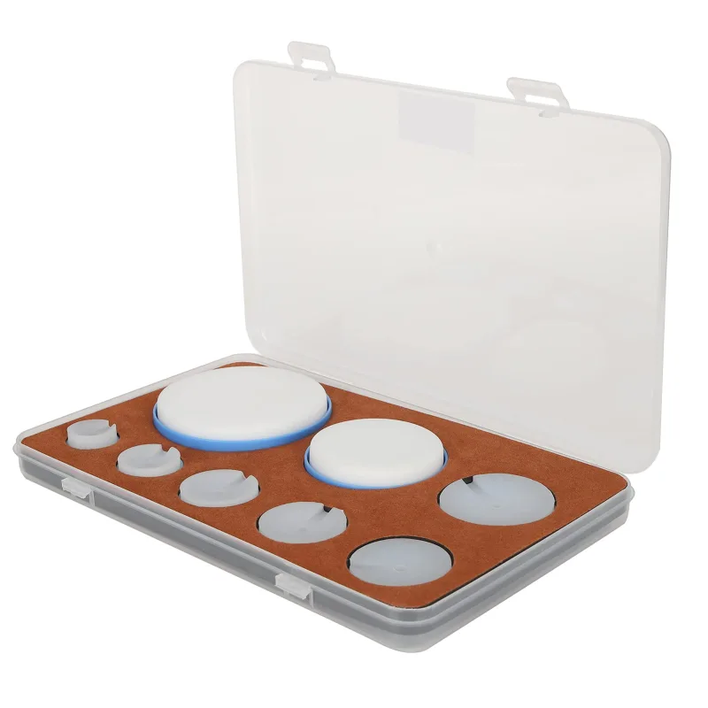 8 piezas de almohadillas para movimiento de reloj, antideslizantes, herramienta de reparación de movimiento de reloj