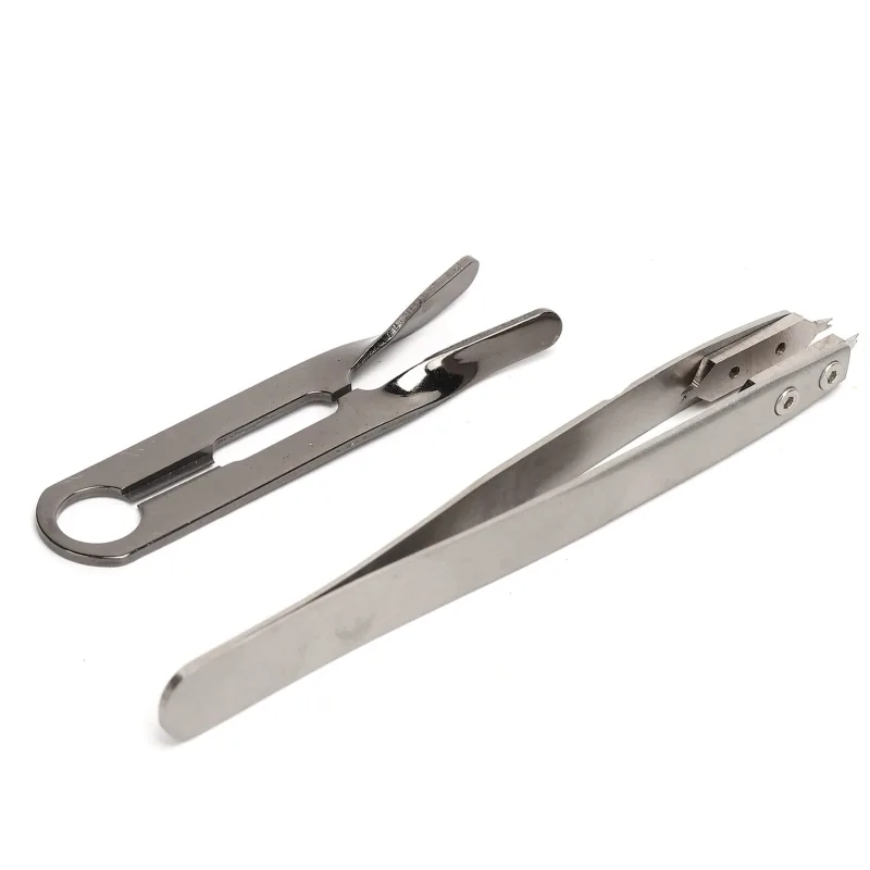 Pinzas para quitar rodillos de reloj, removedor de barras de resorte de reloj, herramienta profesional para reparación