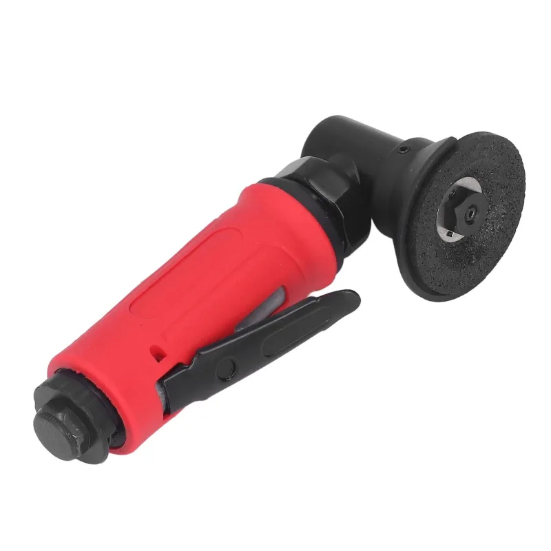 Amoladora angular neumática industrial de grado rotativa inalámbrica con ángulo de extracción de 90°