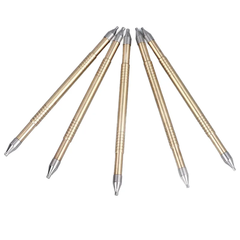 Juego de 5 prensadores manuales de cobre para relojes, profesionales, portátiles, para reparación y man