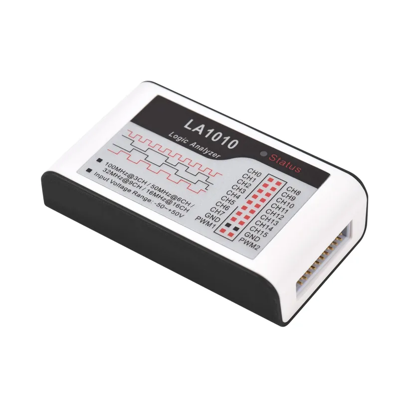 Analizador lógico de 16 canales con frecuencia de muestreo de 100 mhz analizador lógico bas