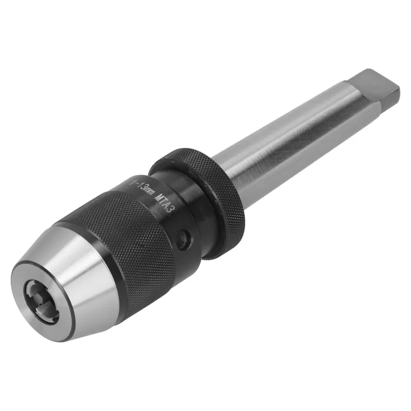 Portabrocas de torno autoajustable con vástago integrado de 1 a 13 mm mta3 herramienta de p