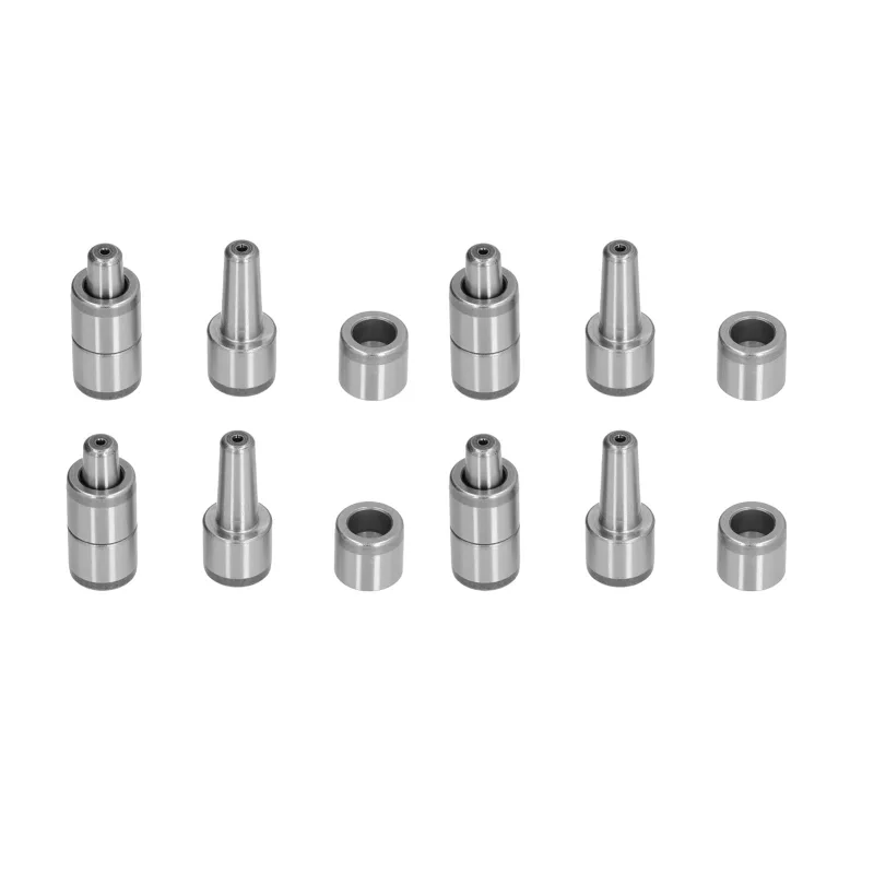 Juego de 8 accesorios de precisión para casquillos de poste guía, posicionamiento auxiliar, diámetro 20 x diámetro 12