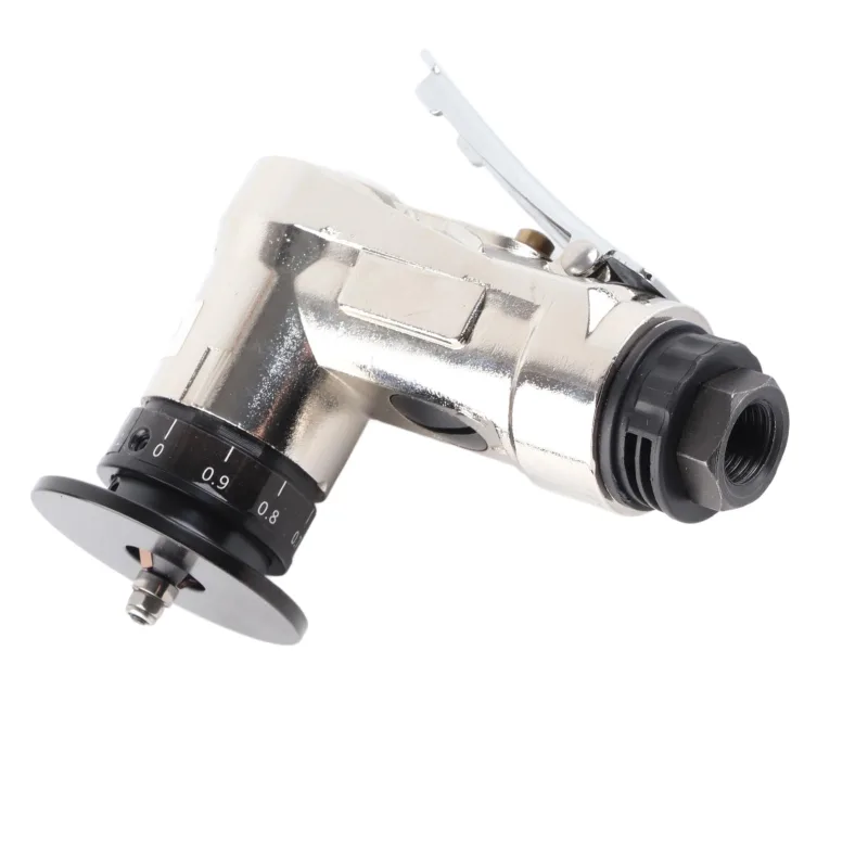 Minimáquina biseladora neumática manual de 45 grados para cortar metal con rebabas en arco kp‑5703 (estilo japonés)