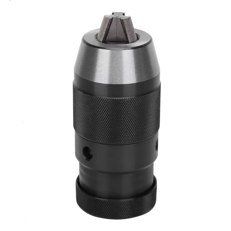 Portabrocas autoblocante sin llave con adaptador de manguito para tornos herramientas manuales eléctricas 0