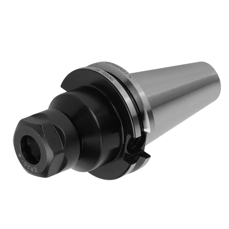 Portaherramientas cnc de material 40cr, mandril de pinza para fresadora cat40‑er20‑