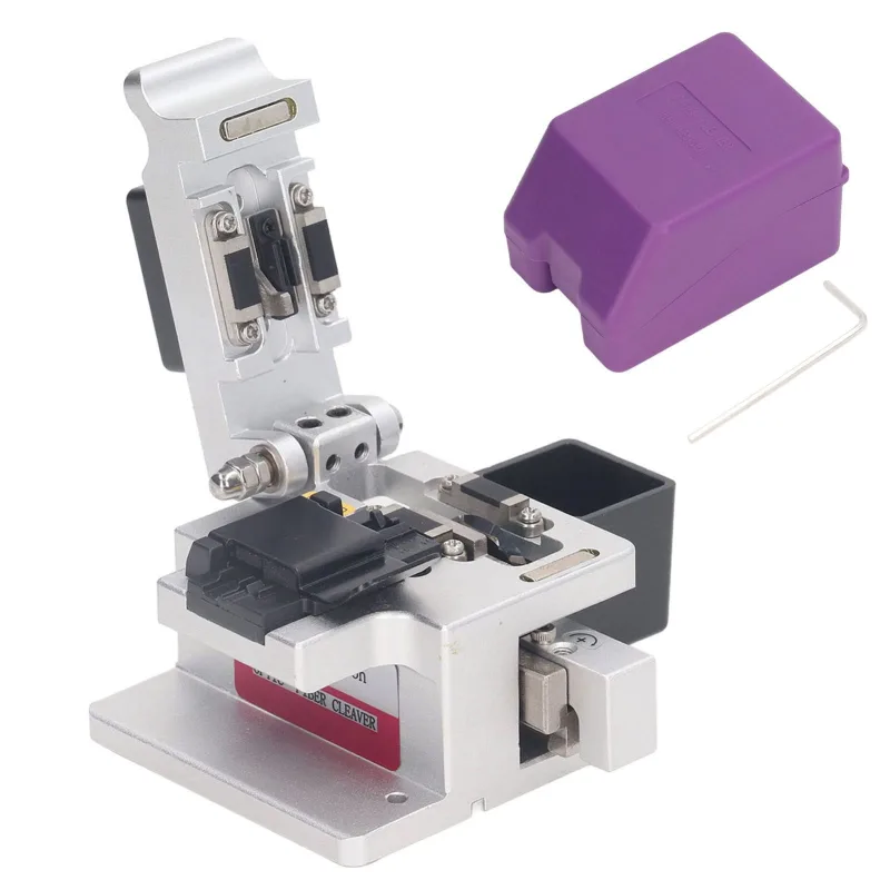 Herramienta cortadora de fibra óptica que corta de manera eficiente la fibra óptica y evita roturas soporte de fibra óptica de silicona 3 en 1