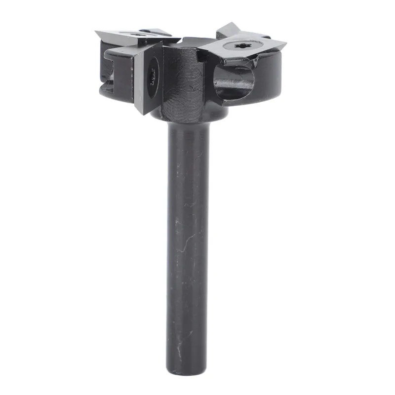 Broca para fresadora cnc para superficies de alerones, cepilladora de alta resistencia, diámetro de corte de 1 1/2, vástago de 8 mm