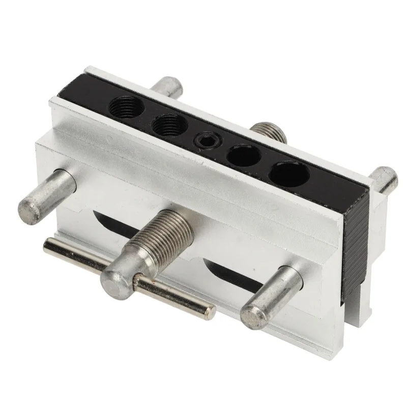 Guía de perforación con plantilla de centrado automático, posicionador y localizador para c