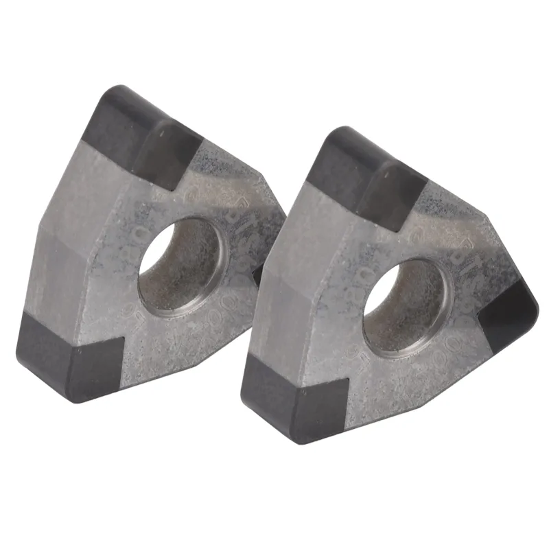 Juego de 2 piezas de accesorios para herramientas de corte y torneado cnc con inserto de cuchilla de corte de torno wnma080408‑cbn